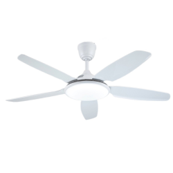 Quạt Trần Đèn 5 Cánh Beller 52BL-195W Màu Trắng