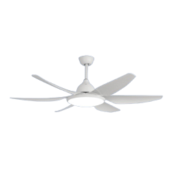 Quạt Trần Đèn 6 Cánh Beller 52BL-063W Màu Trắng