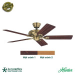 Quạt Trần 5 Cánh Hunter Savoy 24520 Màu Nâu