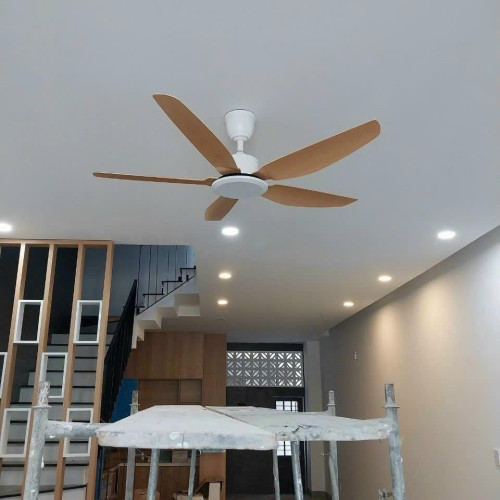 Quạt Trần 5 Cánh Luxfan GV 031 Màu Gỗ Nhạt Quạt Trần 5 Cánh Luxfan GV 031 Màu Gỗ Nhạt