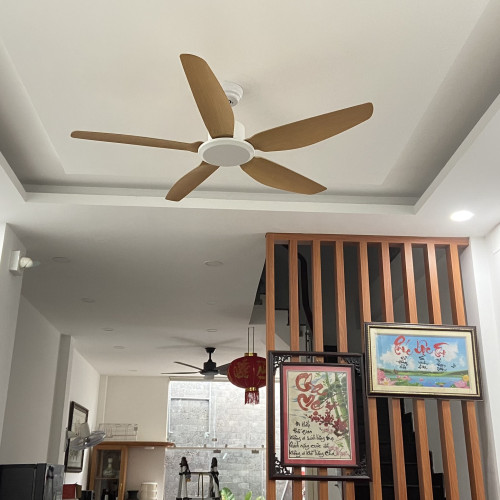 Quạt Trần 5 Cánh Luxfan GV 031 Màu Gỗ Nhạt Quạt Trần 5 Cánh Luxfan GV 031 Màu Gỗ Nhạt