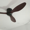 Quạt Trần 3 Cánh Luxfan GV 020N Màu Nâu Quạt Trần 3 Cánh Luxfan GV 020N Màu Nâu