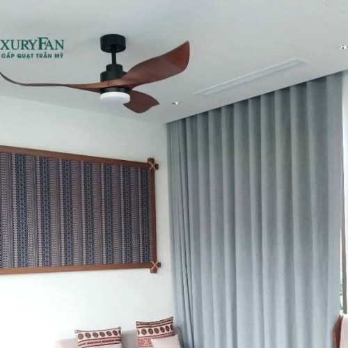Quạt Trần 3 Cánh Luxfan GV 086N Màu Nâu Quạt Trần 3 Cánh Luxfan GV 086N Màu Nâu