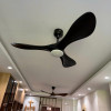 Quạt Trần 3 Cánh Luxfan GV 086N Màu Nâu