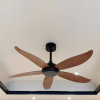 Quạt Trần 5 Cánh Luxfan GV 10173N Màu Nâu Quạt Trần 5 Cánh Luxfan GV 10173N Màu Nâu