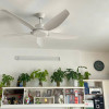 Quạt Trần 5 Cánh Luxfan GV 033 Màu Trắng