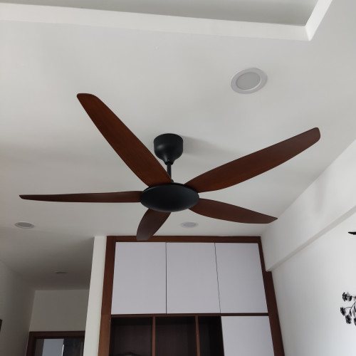 Quạt Trần 5 Cánh Luxfan GV 068N Màu Nâu