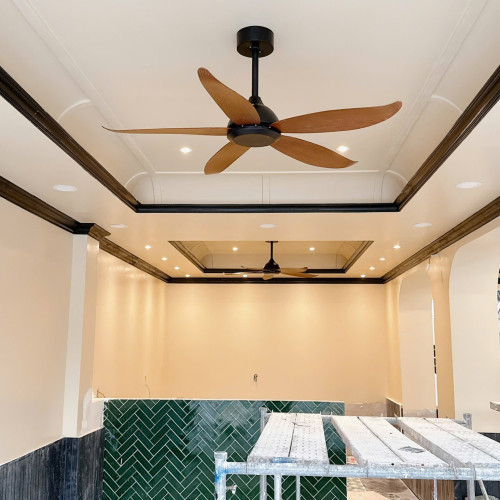 Quạt Trần 5 Cánh Luxfan GV 10173N Màu Nâu Quạt Trần 5 Cánh Luxfan GV 10173N Màu Nâu