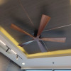 Quạt Trần 5 Cánh Luxfan GV 2014N Màu Gỗ Đậm Quạt Trần 5 Cánh Luxfan GV 2014N Màu Gỗ Đậm