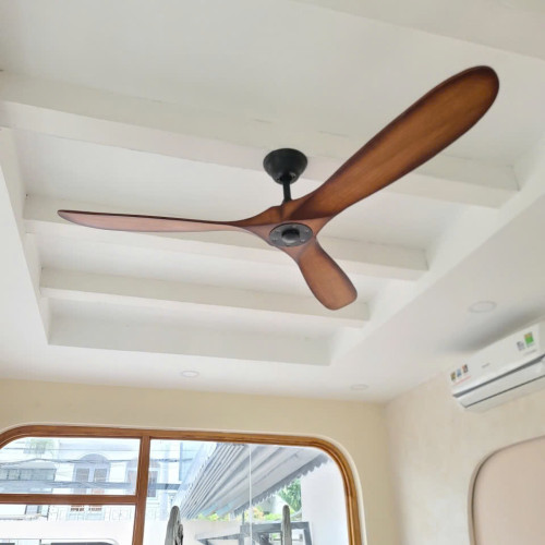 Quạt Trần 5 Cánh Luxfan GV 2017N Màu Gỗ Đậm