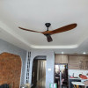 Quạt Trần 5 Cánh Luxfan GV 2017N Màu Gỗ Đậm