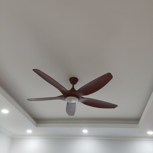 Quạt Trần 5 Cánh Luxfan GV 4011N Màu Nâu Quạt Trần 5 Cánh Luxfan GV 4011N Màu Nâu