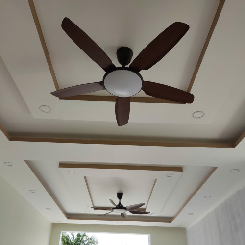 Quạt Trần 5 Cánh Luxfan GV8010N Màu Nâu Quạt Trần 5 Cánh Luxfan GV8010N Màu Nâu