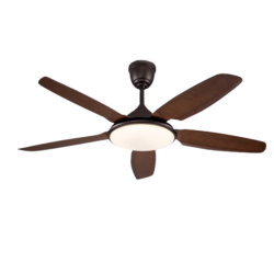 Quạt Trần 5 Cánh Luxfan GV8010N Màu Nâu