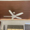 Quạt Trần 5 Cánh Luxfan GV 8010T Màu Trắng Quạt Trần 5 Cánh Luxfan GV 8010T Màu Trắng