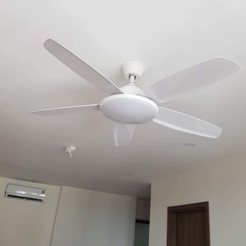 Quạt Trần 5 Cánh Luxfan GV 8010T Màu Trắng Quạt Trần 5 Cánh Luxfan GV 8010T Màu Trắng