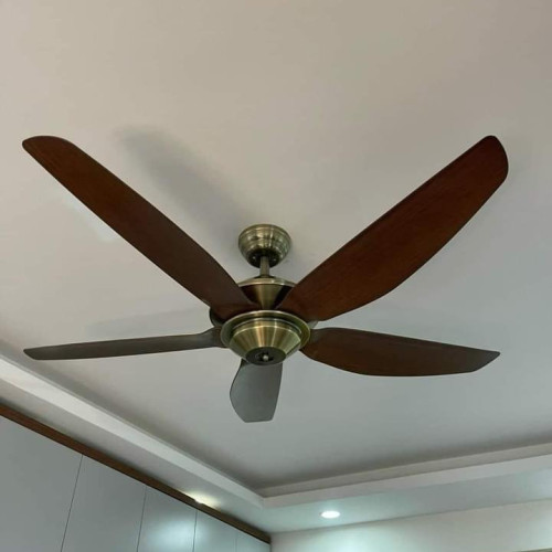 Quạt Trần 5 Cánh Luxfan GV 8014 Màu Đồng Quạt Trần 5 Cánh Luxfan GV 8014 Màu Đồng