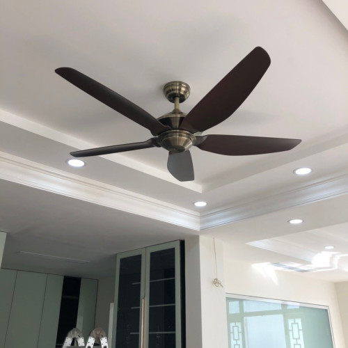 Quạt Trần 5 Cánh Luxfan GV 8014 Màu Đồng Quạt Trần 5 Cánh Luxfan GV 8014 Màu Đồng