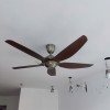 Quạt Trần 5 Cánh Luxfan GV 8015 Màu Nâu Quạt Trần 5 Cánh Luxfan GV 8015 Màu Nâu