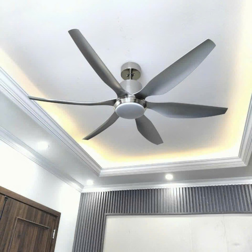 Quạt Trần 6 Cánh Luxfan GV 019B Màu Bạc Quạt Trần 6 Cánh Luxfan GV 019B Màu Bạc
