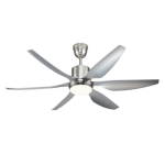 Quạt Trần 6 Cánh Luxfan GV 019B Màu Bạc