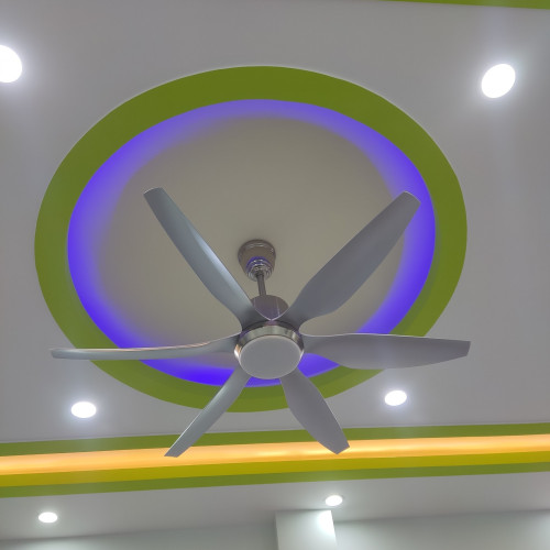 Quạt Trần 6 Cánh Luxfan GV 019B Màu Bạc Quạt Trần 6 Cánh Luxfan GV 019B Màu Bạc