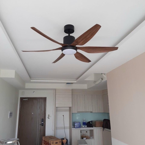 Quạt Trần 6 Cánh Luxfan GV 019GN Màu Gỗ Nhạt Quạt Trần 6 Cánh Luxfan GV 019GN Màu Gỗ Nhạt