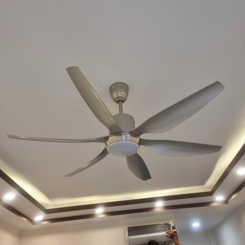 Quạt Trần 6 Cánh Luxfan GV 019GN Màu Gỗ Nhạt Quạt Trần 6 Cánh Luxfan GV 019GN Màu Gỗ Nhạt