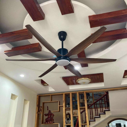 Quạt Trần 6 Cánh Luxfan GV 019N Màu Nâu Quạt Trần 6 Cánh Luxfan GV 019N Màu Nâu