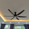 Quạt Trần 6 Cánh Luxfan GV 019N Màu Nâu Quạt Trần 6 Cánh Luxfan GV 019N Màu Nâu