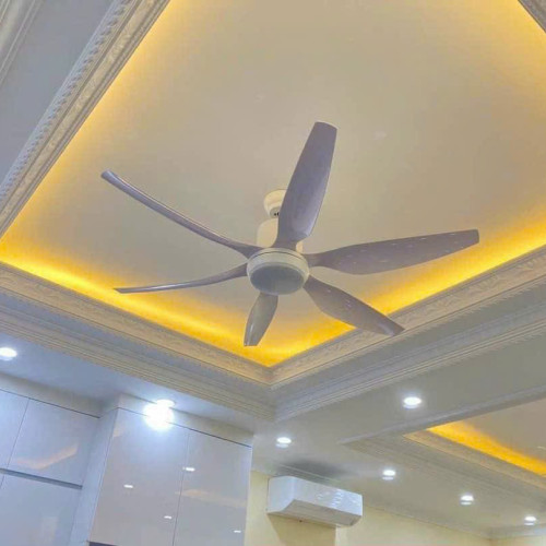 Quạt Trần 6 Cánh Luxfan GV 019V Màu Vàng Quạt Trần 6 Cánh Luxfan GV 019V Màu Vàng