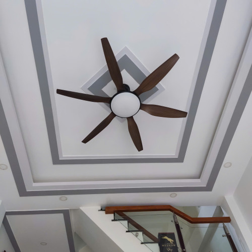 Quạt Trần 6 Cánh Luxfan GV 018N Màu Nâu Quạt Trần 6 Cánh Luxfan GV 018N Màu Nâu