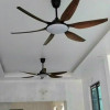 Quạt Trần 6 Cánh Luxfan GV 018N Màu Nâu Quạt Trần 6 Cánh Luxfan GV 018N Màu Nâu