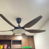 Quạt Trần 6 Cánh Luxfan GV 018N Màu Nâu Quạt Trần 6 Cánh Luxfan GV 018N Màu Nâu