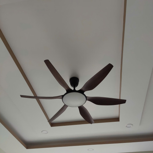 Quạt Trần 6 Cánh Luxfan GV 018N Màu Nâu Quạt Trần 6 Cánh Luxfan GV 018N Màu Nâu