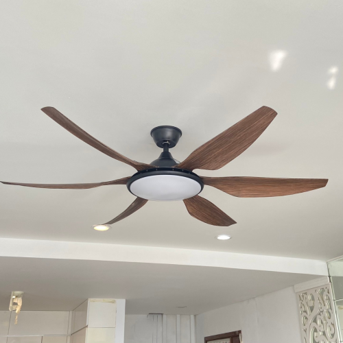 Quạt Trần 6 Cánh Luxfan GV 018N Màu Nâu Quạt Trần 6 Cánh Luxfan GV 018N Màu Nâu