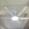 Quạt Trần 6 Cánh Luxfan GV 1018T Màu Trắng Quạt Trần 6 Cánh Luxfan GV 1018T Màu Trắng