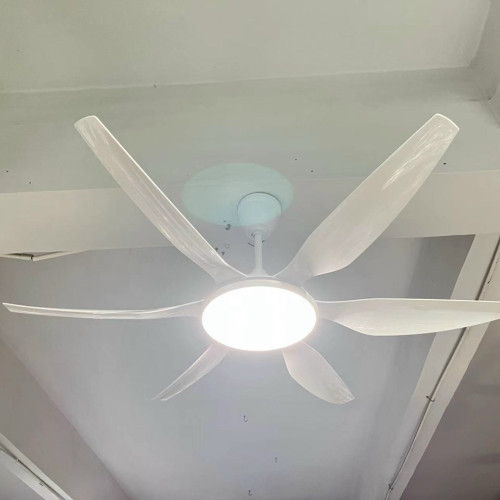 Quạt Trần 6 Cánh Luxfan GV 1018T Màu Trắng Quạt Trần 6 Cánh Luxfan GV 1018T Màu Trắng