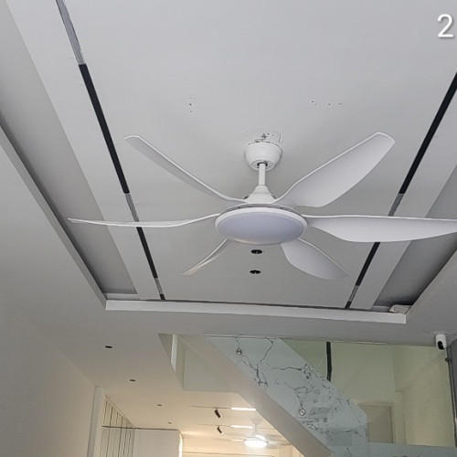 Quạt Trần 6 Cánh Luxfan GV 1018T Màu Trắng Quạt Trần 6 Cánh Luxfan GV 1018T Màu Trắng
