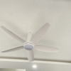 Quạt Trần Đèn 5 Cánh Luxfan GV 001T Màu Trắng Quạt Trần Đèn 5 Cánh Luxfan GV 001T Màu Trắng