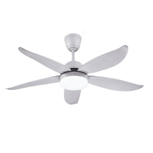Quạt Trần Đen 5 Cánh LuxFan GV017G Màu Ghi
