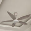 Quạt Trần Đen 5 Cánh LuxFan GV017G Màu Ghi