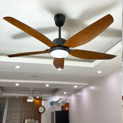 Quạt Trần Đèn 5 Cánh Luxfan GV 1042 Màu Nâu Quạt Trần Đèn 5 Cánh Luxfan GV 1042 Màu Nâu