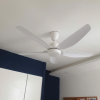 Quạt Trần Đèn 5 Cánh Luxfan GV 1043 Màu Trắng Quạt Trần Đèn 5 Cánh Luxfan GV 1043 Màu Trắng