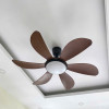Quạt Trần 6 Cánh Luxfan GV 2019N Màu Nâu Quạt Trần 6 Cánh Luxfan GV 2019N Màu Nâu