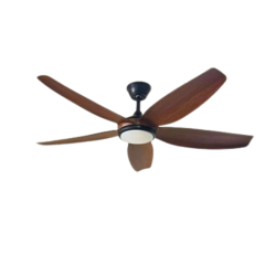 Quạt Trần Đèn 5 Cánh Luxfan GV 4010N Màu Nâu