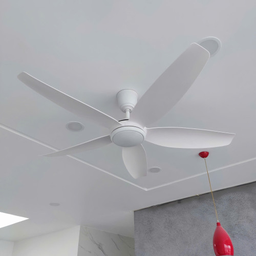 Quạt Trần Đèn 5 Cánh Luxfan GV 4010T Màu Trắng Quạt Trần Đèn 5 Cánh Luxfan GV 4010T Màu Trắng