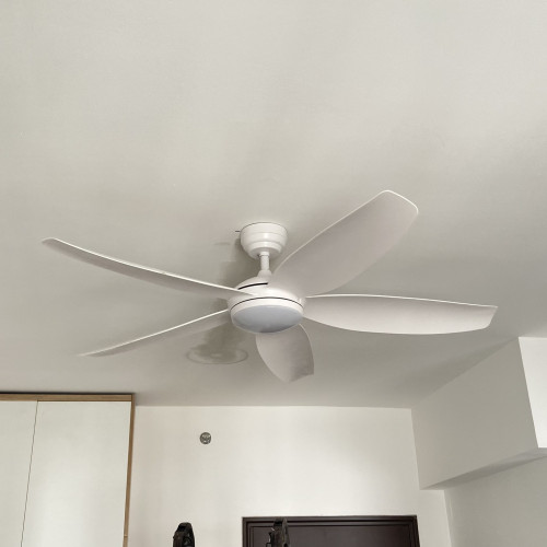 Quạt Trần Đèn 5 Cánh Luxfan GV 4010T Màu Trắng Quạt Trần Đèn 5 Cánh Luxfan GV 4010T Màu Trắng