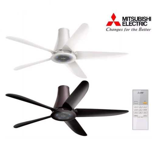 Quạt Trần Mitsubishi 5 Cánh C56–RA5 Màu Xám Đậm