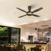 Quạt Trần Panasonic 4 Cánh Màu Đen F-56XPG